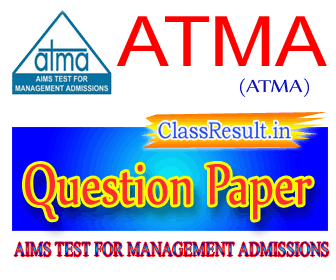 atma Question Paper 2021 class MBA, PGDM, MCA
