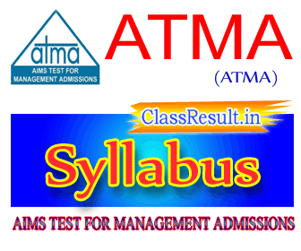 atma Syllabus 2022 class MBA, PGDM, MCA